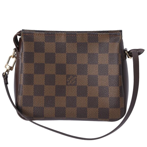 Louis Vuitton Trousse Makeup Pochette Damier Ebene Handbag N51982 - Picture 1 of 7